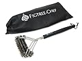 Figtree-Chef 3-in-1 Grill Cleaning Brush | Suitable For All Grills | Best BBQ Tools for Fast And Effective Cleaning
