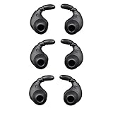 Motanar 6 Pcs Left and Right Side Stabilizers Fins Wing Eartips Adapters for In Ear Earphones with 4mm to 6mm Nozzle Attachment