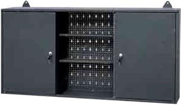 Us Pro Tools Black Steel Metal Garage Storage Tool Cabinet Wall