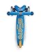 Micro Kickboard - Mini Deluxe - Three Wheeled, Lean-to-Steer Swiss-Designed Micro Scooter for Toddlers & Children with Adjustable Handlebar for Ages 2-5 (Ocean Blue)