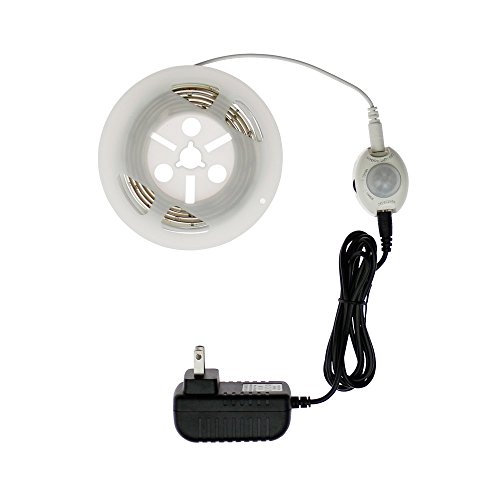 La Farah Motion Activated Bed Light , Automatic Sensor LED Night Light with Timer for Bed, Hallways, Stairs,Under Cabinet, Kitchen,Bathroom