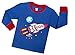 Boys Pajamas Children Rocket PJs Christmas Gift Set Size 2-7 Years