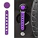 Side Door handle insert Grab Handle & Push Button Knobs Cover Trim For Jeep Wrangler JK JKU 2007-2018(Purple)