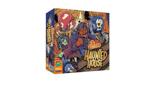 Photo 1 of Boxtop Pinball: Haunted House - Exciting Family Pinball Adventure! Fun Monster Themed Tabletop Game for Kids & Adults, Ages 8+, 1-4 Players, 15 Minute Playtime, Made by Pandasaurus Games