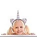 Beinou Unicorn Headband 8 Pcs Glitter Ear Headband for Girls and Women Sparkly Glitter Hair Metal Hoop Shiny Hairbands Hair Accessories for Daily Wearing and Party Decoration