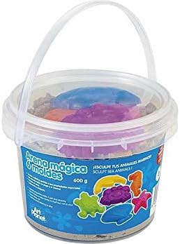 ARENA MAGICA 6 MOLDES 600 GR: Amazon.es: Juguetes y juegos