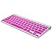 Kuzy - MAGENTA Keyboard Silicone Cover Skin for Macbook