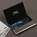 Y&G CC1013 Black Business Creative Formal Wear Dress Presents Idea Card Holder Leather PU Black Card Case
