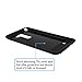 LG K10, Premier LTE Brushed Metal Texture Slim Hybrid Phone Case