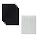 HEPA Filter Replacements for Winix 115115 Size 21, Fit WAC 5300, WAC 5500, WAC 6300, 5000, 5000b, 5300, 5500, 6300 9000 True HEPA Plus 4 Carbon