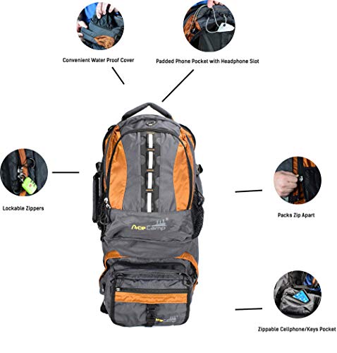backpack with detachable daypack
