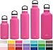 Simple Modern 12oz Ascent Water Bottle - Vacuum Insulated Standard Narrow Mouth 18/8 Stainless Steel Swell Flask - Hydro Travel Mug - Cotton Candy