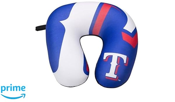 Amazon Com Mlb Texas Rangers Impact Neck Pillow Sports Outdoors