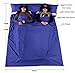 Idea2go Sleeping Bag Liners Envelope Sleep Sack Lightweight 2 Person Portable Sleeping Sheet Dirt-Proof Compact Travel Camping Sheet for Outdoor Travel Hiking Hotels Picnicsthumb 1