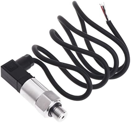 WeilinWU Pressure Transmitter Pressure Transducer Sensor 0-10bar 9-32VDC G1/4 4-20 MA 0.5%