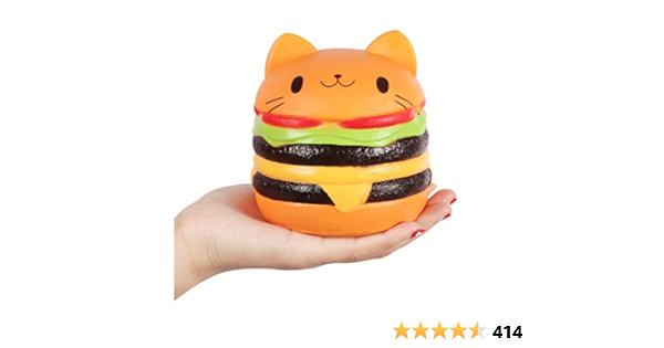 cat burger squishy amazon