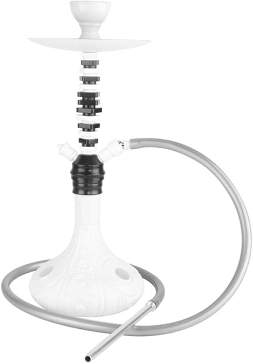 TYXHOME Hookah Shisha Conjunto, de Arabia Aluminio con Fondo de Vidrio