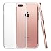 iPhone 7 Plus Case, Flexible Slim Shock Absorption Crystal Clear Soft Durable Rubber TPU Cover for Apple iPhone 7 Plus - Fully Transparent | totallee The Spy (Clear)