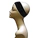 Black Wig and Scarf Grip Comfort Band - Comfort Grip Wig Band in Black