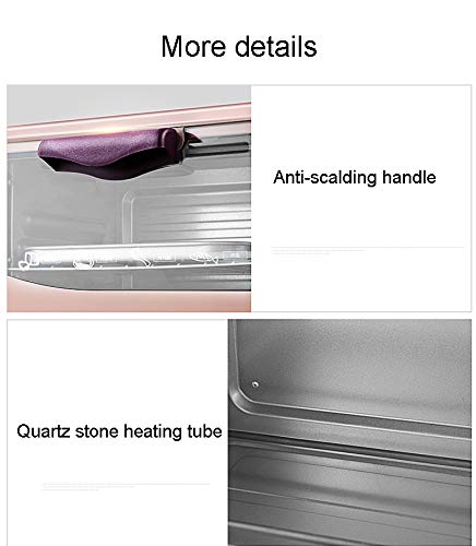 220v / 9L Mini Electric Oven Home Multifunctional Baking Oven Trifle And Bread 800W Mini Oven With Hob And Grill Home… - Afbeelding 4