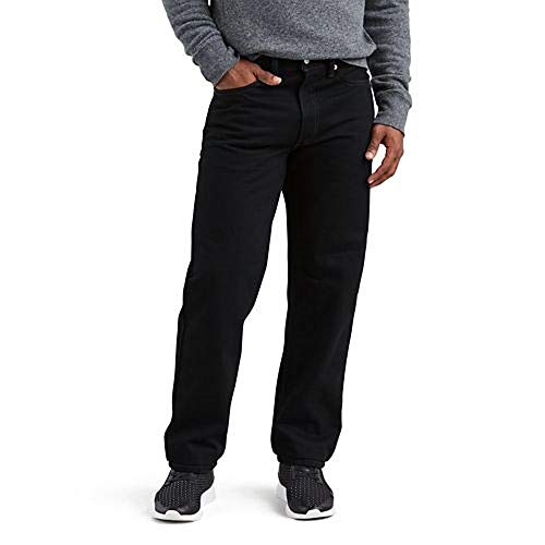 Levi's Men's 550-relaxed Fit Jeans, Black, 35X34