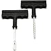 U.A.A. INC. New 6pc Set Strong Tubeless Repair Kit Fixes Tire Patch Needles Rasp Plug