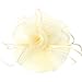 Acecharming Fascinators Hat Flower Sinamay Feather Headband Cocktail Tea Party Headwear Hat Girls and Women