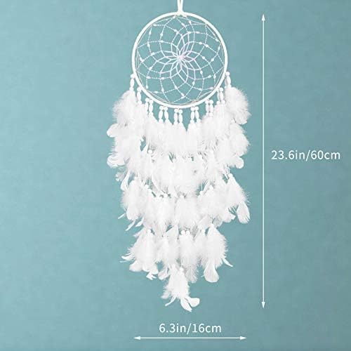 LED dream catcher with feathers in various colors, priced at $17.99.