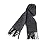 Runtlly Men's Winter Cashmere Scarf Stripes Warm Soft Scarves with Tassel Luxurious Winter Scarf For Men Women(FD12)
