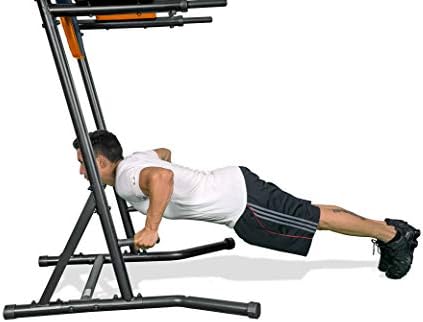 Amazon Com Elite Fitness Pt675 Deluxe 4 Station Power Tower For Pull Ups Chin Ups Dips Sports Outdoors