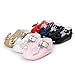BENHERO Infant Baby Girls Mary Jane Flats Shoes with Bowknot Non Slip Soft Sole PU Leather First Walker Cirb Shoes Toddler Princess Wedding Dress Shoes(0-6 Months Infant),B-red