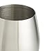 VonShef Stemless Wine Glasses, Stainless Steel, Set of 2