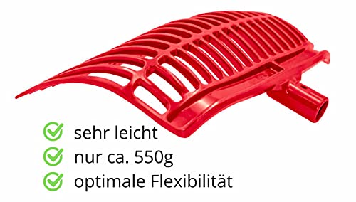 Bollengabel extra leicht Fast unzerbrechlich Flexible TOP Produkt stabil ROT Dunggabel Mistgabel Pferdedunggabel Mist… – Bild 5
