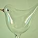 Creative Bird Shaped Hand Blown Transparent Glass Flower Automatic Waterer Plant Self Watering System for Garden House Outdoor Small Plant Potted Plant Water Bottle Waterer Container (Mini Bird)thumb 1