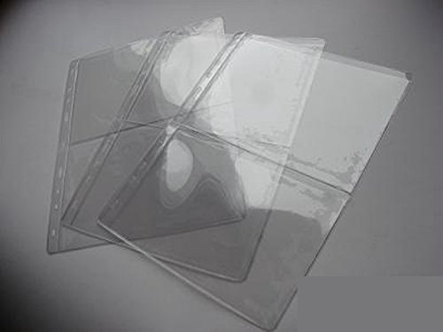 COLLECTOR A4 Pages for banknote album - Type 2 - for two notes x 10 sleeves