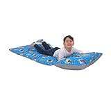 Disney Puppy Dog Pals - Blue, Grey, Yellow & Red Deluxe Easy Fold Toddler Nap Mat