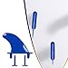 Wavestorm 8' Surfboard, Sunburst Graphic