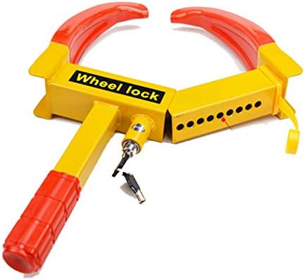 HONGNA Car Tire Lock Wheel Lock Vise Lock Wheel Lock Anti-theft Lock Parking Lock Anti-smashing Anti-smashing Anti-theft Anti-theft Locking Distance 18.5-29.5CM 。