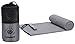 Crystalhome Fast Dry Towel Absorbent Ultra, Compact Microfiber Sports Travel Bath Towels Quick Dry, Fast Drying Towel Xl 32x50 Inches & Super Large Lightweight for Camping, Yoga, Beach, Spa with Grey.