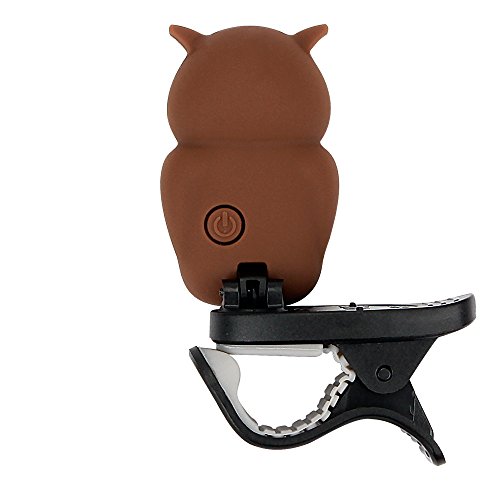 Swiff Violin Tuner Owl Cartoon Guitar Tuner, Brown - Thumbnail 5