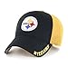 OTS NFL Pittsburgh Steelers Men's Hursh Center Stretch Fit Hat, Team Color, Medium/Large