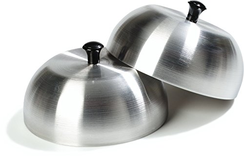 Carlisle 60103 Aluminum Burger Cover/Cheese Melting Dome, 6" - Thumbnail 4