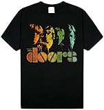 Bravado Men's The Doors Spectrum T-Shirt, Black, Large