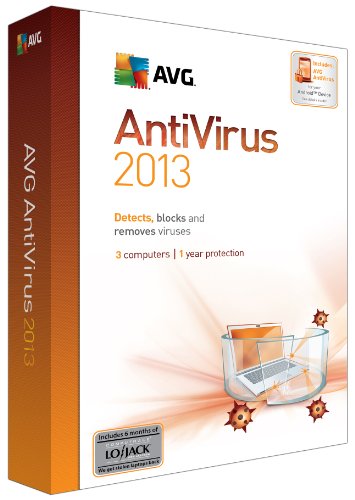 AVG Anti-Virus 2013 - 3 Users 1 Year
