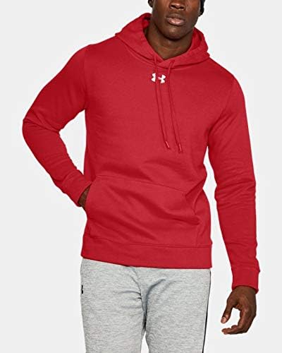 mens red under armour hoodie