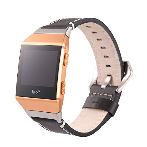 Mxy fitbit ionic watch band leather replacement bands w…