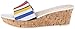 Nine West Women's Confetty Canvas Wedge Sandal