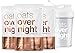Oats Overnight Oatmeal - 3 Pack x 2.7oz, 22g Protein - Mocha Dream - 100% Whole Grain, Rolled Oats, Whey Protein, High Fiber, Low Sugar, Gluten-Free, Non-GMO, Contains Caffeine, BlenderBottle