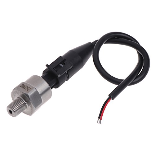 Youngy DC5V 1/8NPT Pressure Transducer Transmitter Sensor Stainless Steel Oil Air Water - 30psi - Thumbnail 2