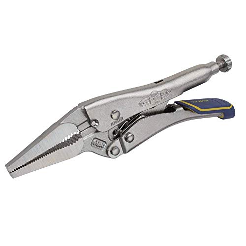 IRWIN VISEGRIP Locking Pliers, Fast Release, Long Nose with Wire